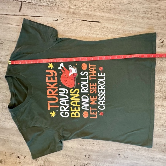 Funny Turkey Short Sleeve Shirt - Picture 4 of 4